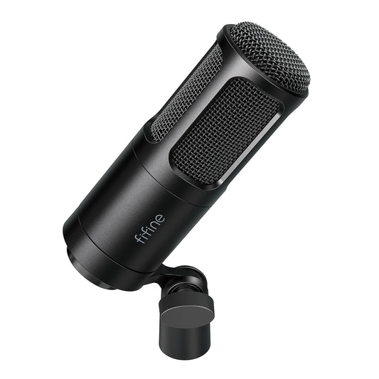 XLR Dynamic Microphone,Vocal Podcast Mic with Cardioid Pattern, Metal Mic for Streaming/Dubbing/Video Recording,K669D