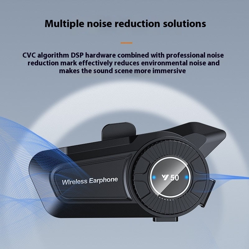 Motorcycle Helmet Riding Wireless Waterproof Bluetooth Headset