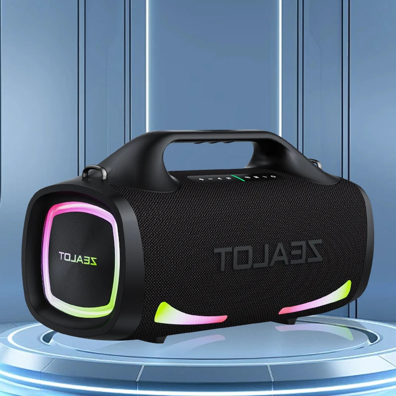 S79 100W Wireless Speaker, Outdoor Portable Subwoofer Speaker, Hifi Sound Quality,Dual Pairing, Fast Charging,24000Mah.