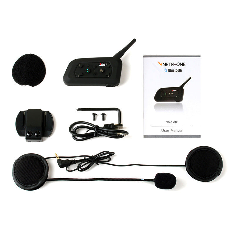 Motorcycle Helmet Bluetooth Intercom Headset