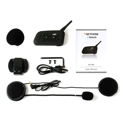 Motorcycle Helmet Bluetooth Intercom Headset