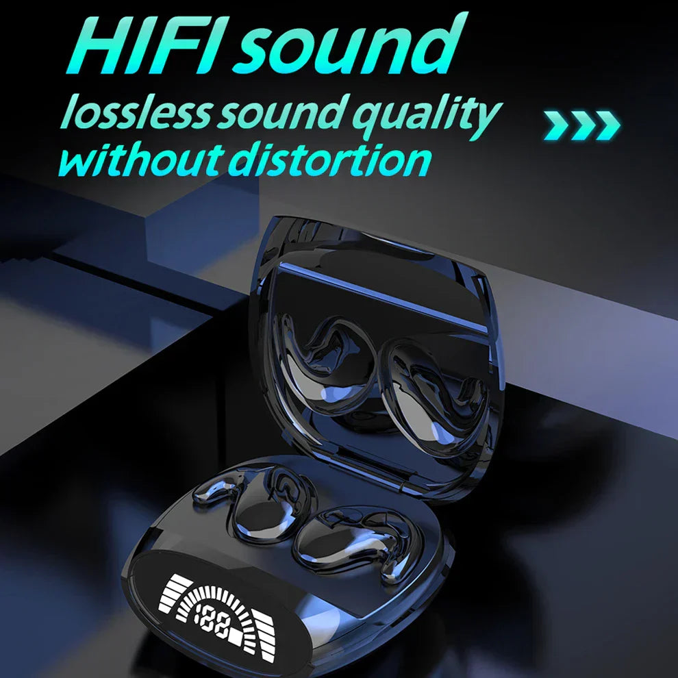 Mini Noise Cancelling TWS Wireless Sports Headphones with Bluetooth 5.3-2