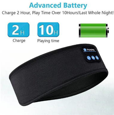 Wireless Bluetooth Sleep Headband Music Headset-2